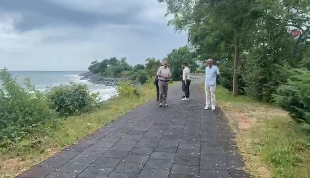 TRABZON'UN SÜRMENE İLÇESİ AÇIKLARINDA DENİZDE CESET İHBARINI DEĞERLENDİREN POLİS EKİPLERİNCE YAPILAN İNCELEMEDE CİSMİN ÇADIR OLDUĞU TESPİT EDİLDİ