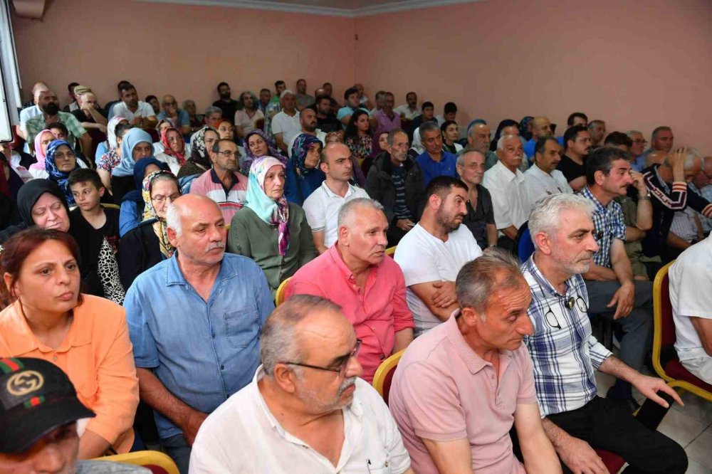 ORTAHİSAR BELEDİYESİ ŞİRKETİ ORKENT TARAFINDAN YÜRÜTÜLEN ÇAĞLAYAN MAHALLESİ KENTSEL TASARIM PROJESİ MAHALLE SAKİNLERİNE TANITILDI