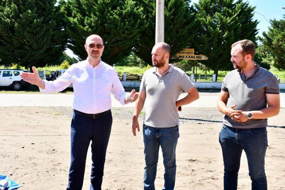 SAMSUN TERME BELEDİYESİ TARAFINDAN CENAZE HİZMETLERİNİN İÇİN ELMALIK MAHALLESİ'NDE İNŞA EDİLEN GASİLHANE PROJESİNDE MESCİT, ABDESTHANELER, BAY-BAYAN CENAZE YIKAMA ALANLARI, MORG, OTOPARK VE İDARİ BİRİMLER YER ALACAK