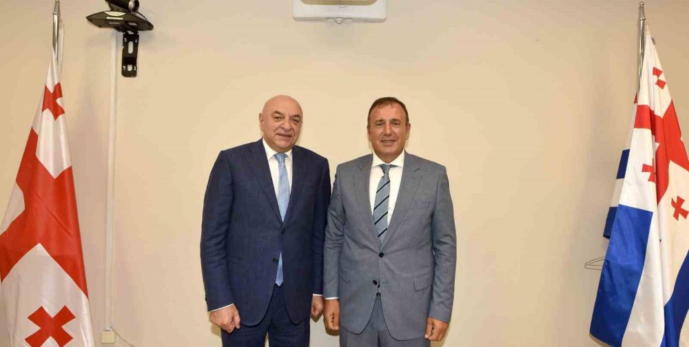 TRABZON TİCARET VE SANAYİ ODASI BAŞKANI ERKUT ÇELEBİ'DEN SARP SINIR KAPISI’NDAKİ YOĞUNLUĞU AZALTMAK İÇİN GEMİ SEFERLERİ ÖNERİSİ GELDİ