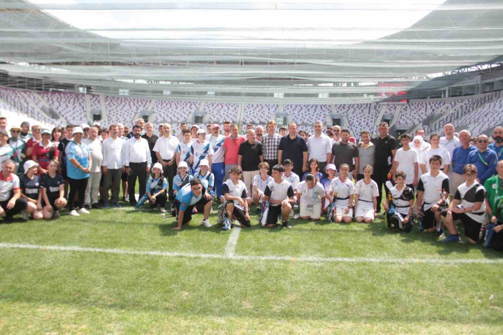 TÜRKİYE OKÇULUK FEDERASYONU'NUN 2023 YILI FAALİYET PROGRAMINDA YER ALAN 15 YAŞ ALTI AÇIK HAVA TÜRKİYE OKÇULUK ŞAMPİYONASI, ORDU'DA BAŞLADI
