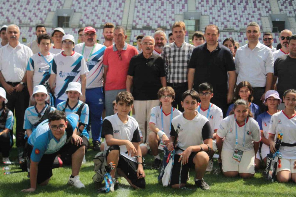 TÜRKİYE OKÇULUK FEDERASYONU'NUN 2023 YILI FAALİYET PROGRAMINDA YER ALAN 15 YAŞ ALTI AÇIK HAVA TÜRKİYE OKÇULUK ŞAMPİYONASI, ORDU'DA BAŞLADI