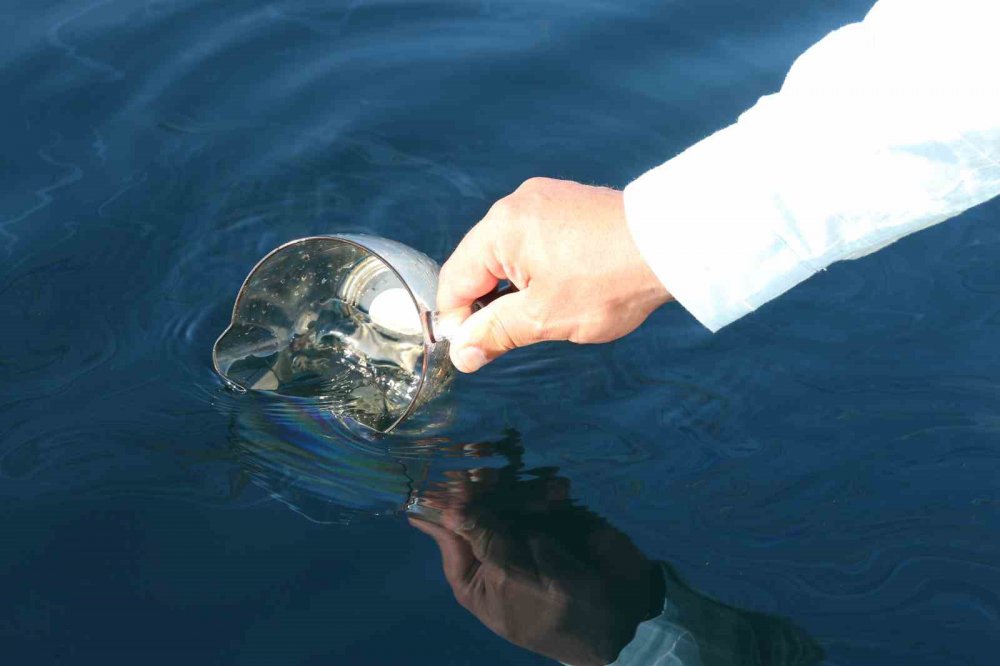 GÜMÜŞHANE ÜNİVERSİTESİ’NDEN PROF. DR. NAFIZ MADEN, DOĞU KARADENİZ'DE PETROL REZERVİNİN BULUNUP BULUNMADIĞINA DAİR NUMUNE ALMAK ÇAYELİ İLÇESİNİN YAKLAŞIK 7 MİL AÇIKLADINDA DENİZE AÇILDI