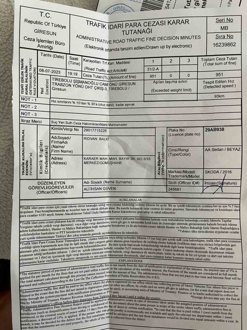 İRAN'DAN TÜRKİYE'YE ARAÇLARIYLA GELEN TURİSTLERİN PLAKA SİSTEMLERİNİN TÜRKİYE'DEKİNE BENZER OLMASI GÜMÜŞHANE'DEKİ VATANDAŞLARI MAĞDUR ETMEYE BAŞLADI