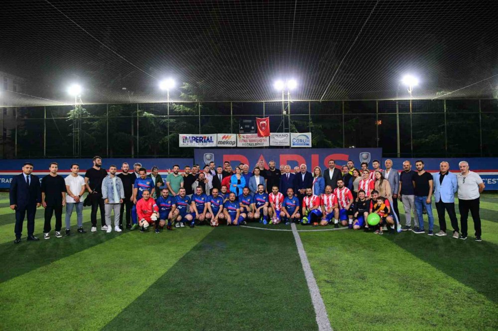 TRABZON GAZETECİLER CEMİYETİ'NİN 16. KEZ DÜZENLEDİĞİ ORHAN KAYNAR FUTBOL TURNUVASI BAŞLADI