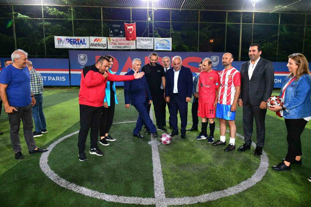 TRABZON GAZETECİLER CEMİYETİ'NİN 16. KEZ DÜZENLEDİĞİ ORHAN KAYNAR FUTBOL TURNUVASI BAŞLADI