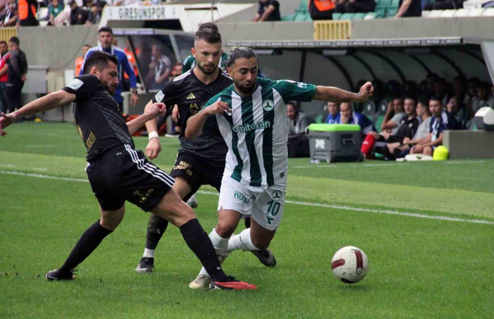 TRENDYOL 1. LİG'İN 7. HAFTASINDA GİRESUNSPOR , KONUK ETTİĞİ ALTAY İLE GOLSÜZ BERABERE KALDI
