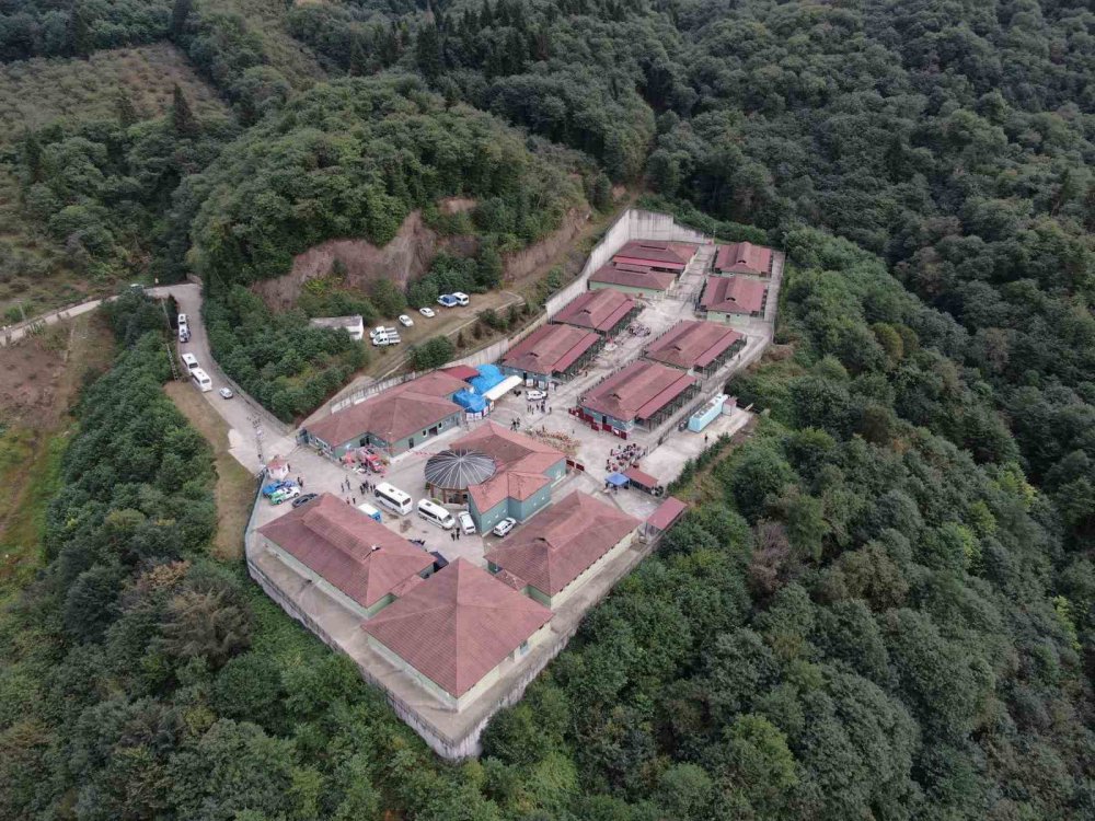 TRABZON'DA KURULAN SOKAK HAYVANLARI GEÇİCİ BAKIMEVİ VE REHABİLİTASYON MERKEZİ'NDE 4 EKİM DÜNYA HAYVANLARI KORUMA GÜNÜ'NDE DÜZENLENEN ETKİNLİKTE İLKOKUL ÖĞRENCİLERİ SOKAK HAYVANLARI İLE VAKİT GEÇİRDİ