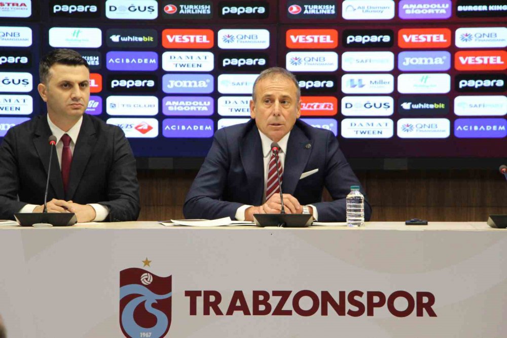 TRABZONSPOR İLE 2 YILLIK SÖZLEŞME İMZALAYAN TEKNİK DİREKTÖRÜ ABDULLAH AVCI, KULÜPTEN İÇERİ GİRERKEN HİÇ AYRILMAMIŞ GİBİ HİS ETTİĞİNİ SÖYLEDİ