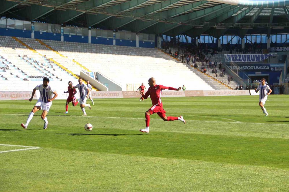 ERZURUMSPOR KENDİ EVİNDE KAYBETTİ .TRENDYOL 1. LİG'İN 9. HAFTASINDA ANKARA KEÇİÖRENGÜCÜ, DEPLASMANDA ERZURUMSPOR FK'YI 1-0 MAĞLUP ETTİ