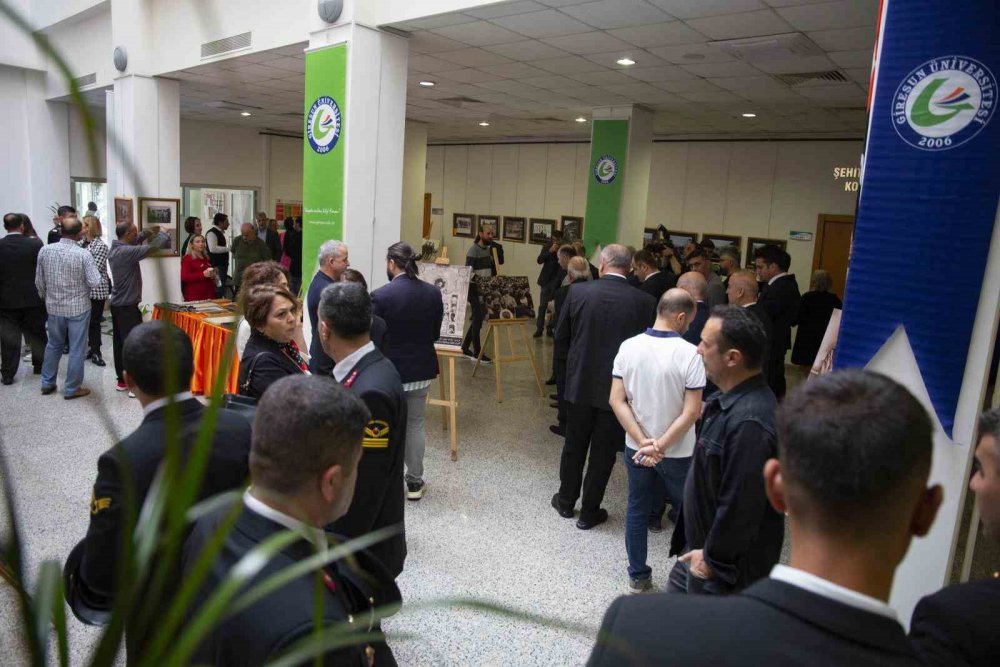 CUMHURİYETİN 100. YIL ETKİNLİKLERİ KAPSAMINDA DÜZENLENEN "CUMHURİYETİN 100. YILINDA 100 FOTOĞRAFLA GİRESUN" FOTOĞRAF SERGİSİ AÇILDI