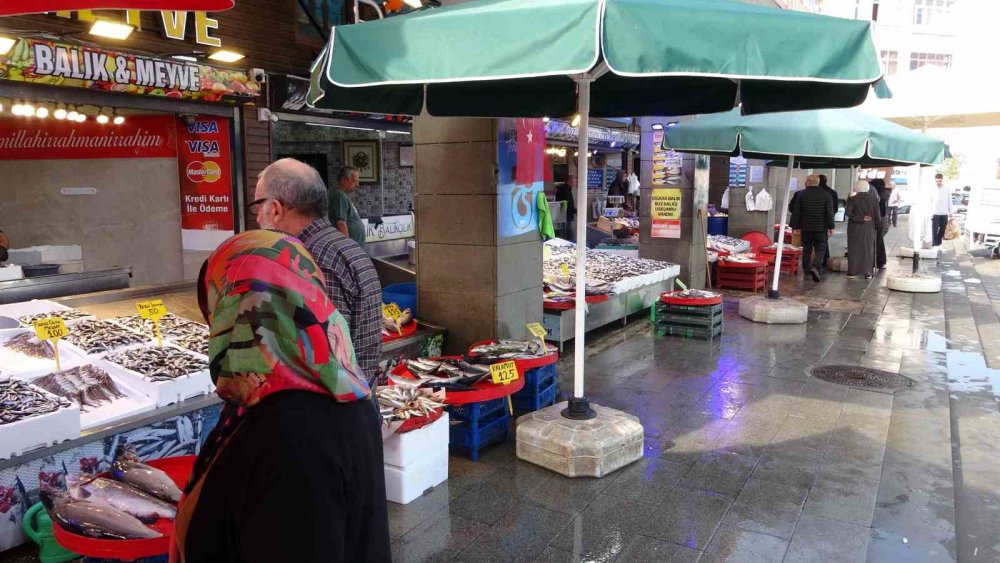 SEZON BAŞINDA GENELLİKLE BATI KARADENİZ'DE AVLANAN HAMSİNİN BUGÜNLERDE TRABZON AÇIKLARINDA BOL MİKTARDA AVLANMASI BALIKÇININ YÜZÜNÜ GÜLDÜRÜRKEN, TRABZON BALIK HALİ'NDE BUGÜN İTİBARİYLE HAMSİNİN KİLOSU 50 TL'DEN SATILIYOR