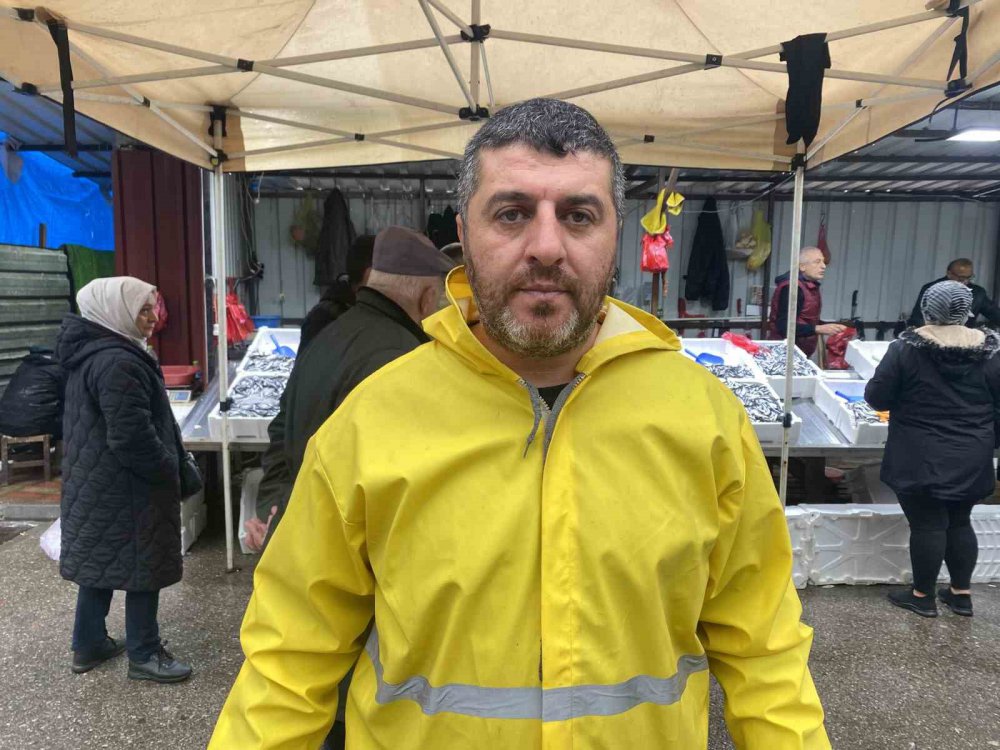 ZONGULDAK'TA HAVALARIN YENİDEN SOĞUMASIYLA YERLİ HAMSİ TEZGAHLARDA YERİNİ ALDI. HAMSİ TEZGAHLARDA 60 TL'DEN SATILDI. YERLİ HAMSİYİ GÖREN VATANDAŞLARDA TEZGAHLARA YOĞUN İLGİ GÖSTERDİ