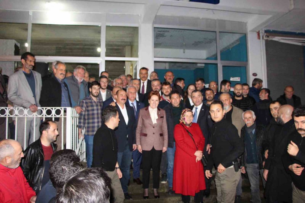 İYİ PARTİ GENEL BAŞKANI MERAL AKŞENER, 6'LI MASANIN DETAYLARINI TRABZON'DA ANLATTI. ARIZA ÇIKARMAMAK İÇİN BEN HERŞEYDEN VAZGEÇTİM