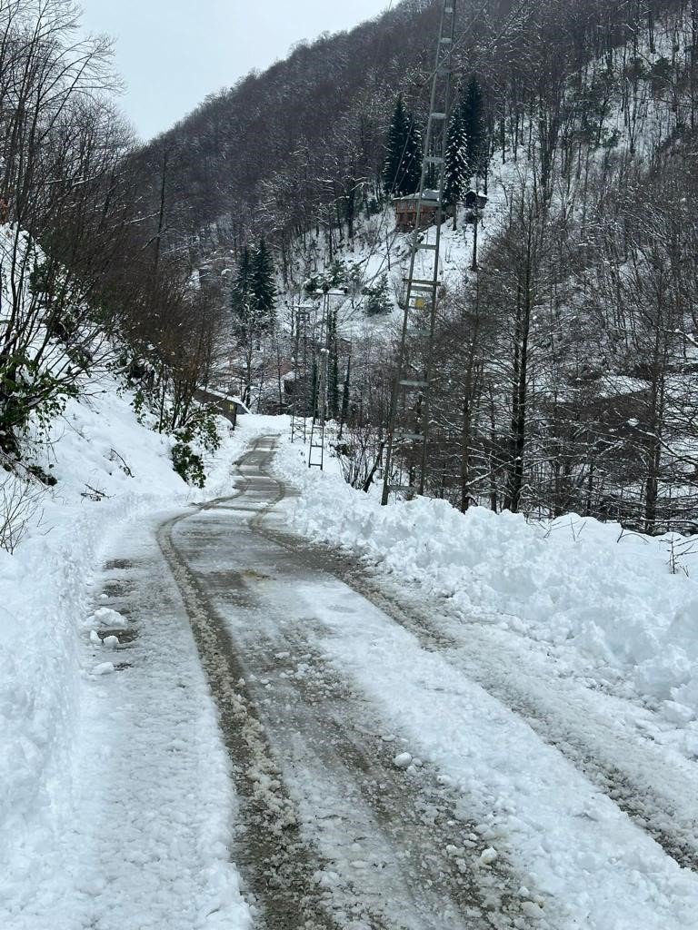 ARTVİN'DE ÖNCEKİ GÜN ETKİLİ OLAN KAR YAĞIŞI 73 KÖY YOLUNU ULAŞIMA KAPATIRKEN, EKİPLER YOL AÇMA ÇALIŞMASINI SÜRDÜRÜYOR