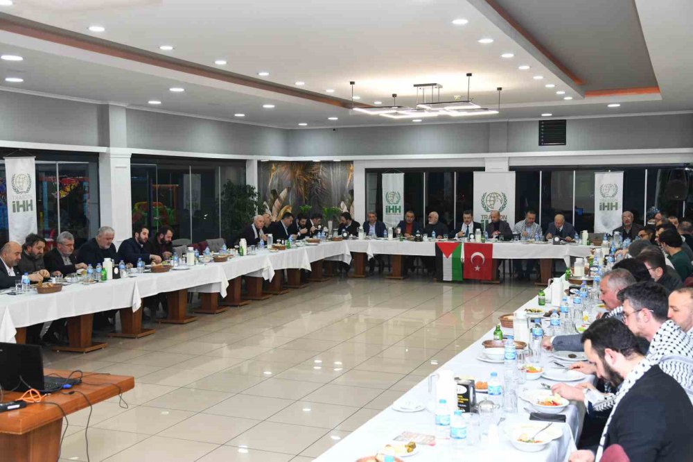 TRABZON ORTAHİSAR BELEDİYESİ VE TRABZON İHH İNSANİ YARDIM DERNEĞİ ÖNCÜLÜĞÜNDE GAZZE İÇİN YARDIM PROGRAMI DÜZENLENDİ