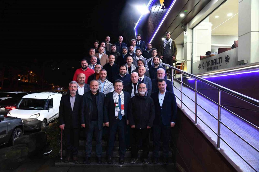 TRABZON ORTAHİSAR BELEDİYESİ VE TRABZON İHH İNSANİ YARDIM DERNEĞİ ÖNCÜLÜĞÜNDE GAZZE İÇİN YARDIM PROGRAMI DÜZENLENDİ