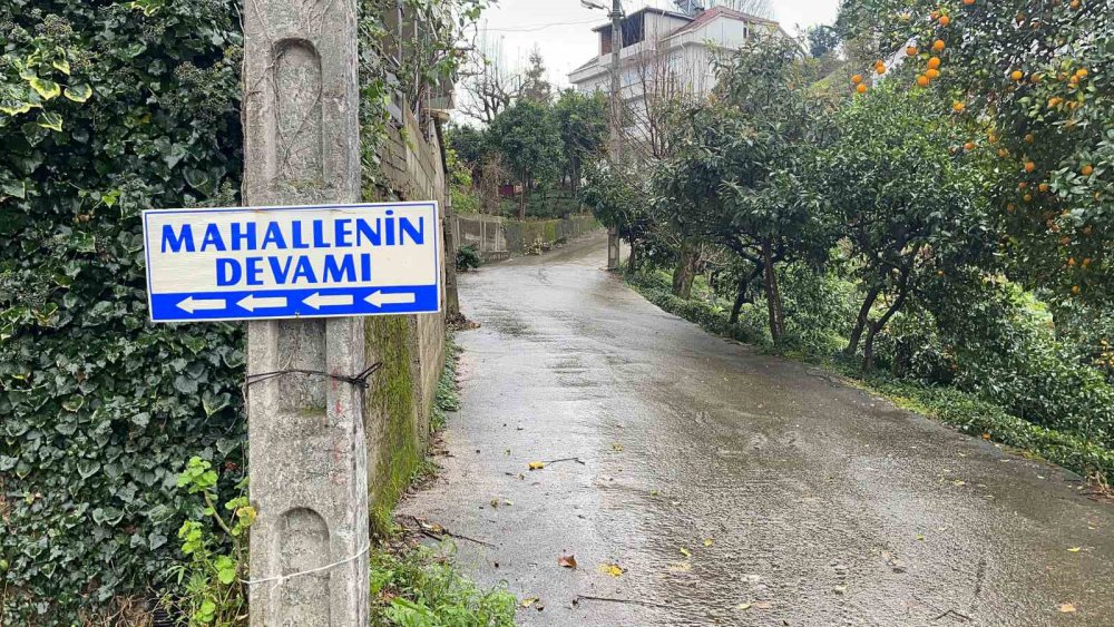 RİZE’NİN ARDEŞEN İLÇESİ ÇİFTEKAVAK MAHALLESİNDE MUHTAR KÖYÜNDEKİ TRAFİK SIKIŞIKLIĞINI MAHELLENİN DEVAMI TABELASI ASARAK ÇÖZMEYE ÇALIŞMASI HEM DÜŞÜNDÜRDÜ HEM GÜLDÜRDÜ
