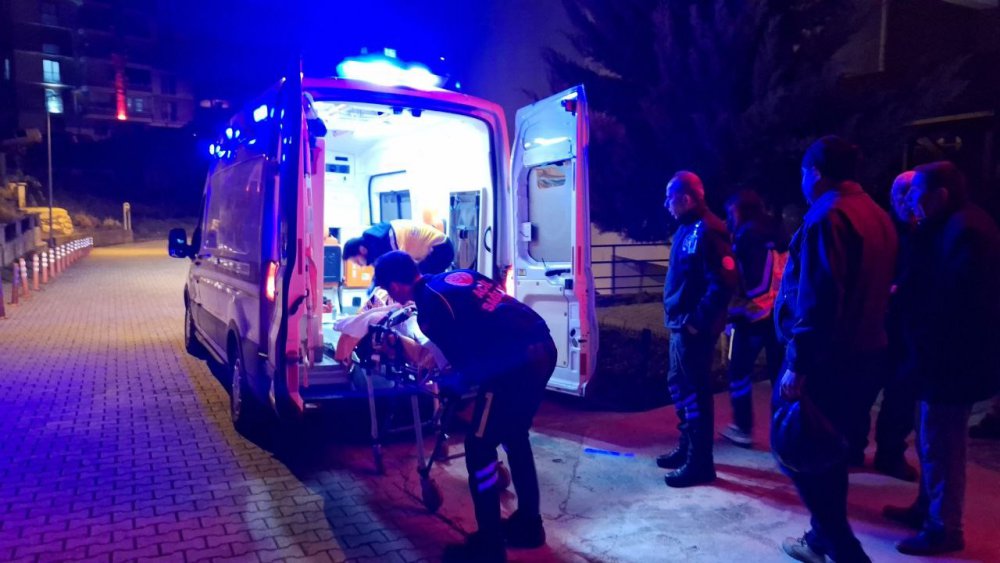 ÇORUM'UN İSKİLİP İLÇESİNDE TÜPTEN SIZAN GAZ BOMBA GİBİ PATLADI , 1 KİŞİ YARALANDI