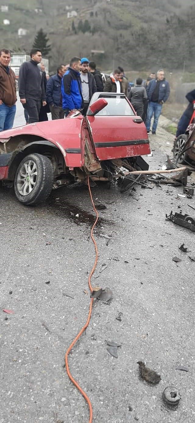 Giresun’da Trafik Kazası: 5 Yaralı