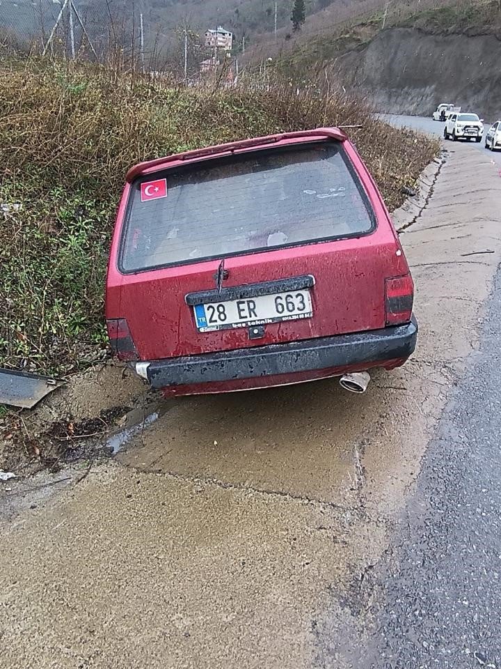 Giresun’da Trafik Kazası: 5 Yaralı