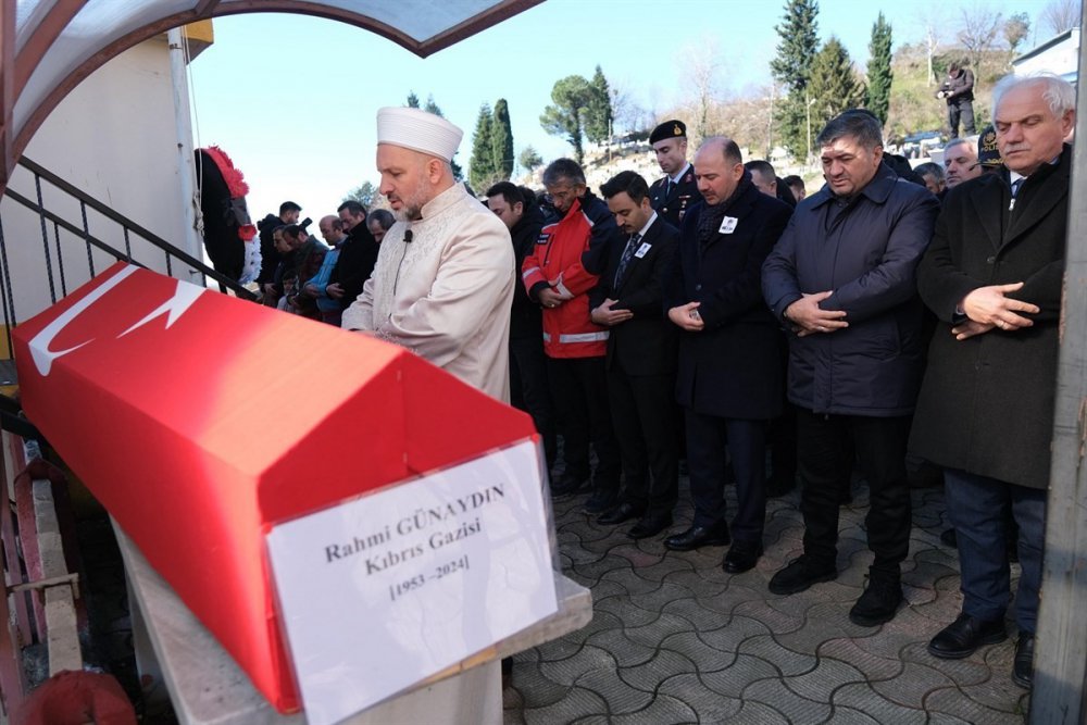 Kıbrıs Gazisi, Giresun’da Son Yolculuğuna Uğurlandı