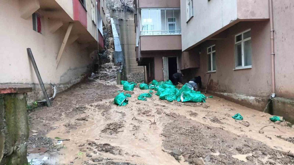 Artvin Borçka'da Heyelan Tehlikesi: Gündoğdu Mahallesi'nde 2 Bina Tahliye Edildi