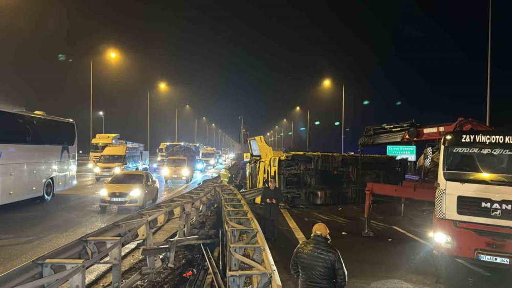 Bolu Dağı Geçişi Trafiğe Kapandı