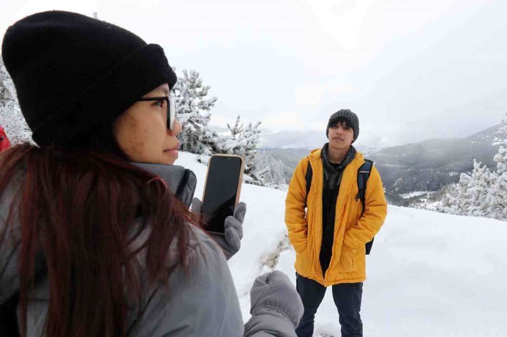 Kar Altında Büyüleyici Güzellik: Gümüşhane-şiran Sınırındaki Tersun Dağı’nda Doğa Yürüyüşü