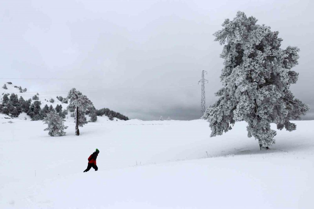 Kar Altında Büyüleyici Güzellik: Gümüşhane-şiran Sınırındaki Tersun Dağı’nda Doğa Yürüyüşü