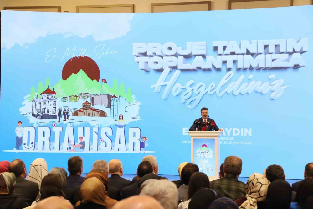 Ak Parti Ortahisar Belediye Başkan Adayı Ergin Aydın Projelerini Tanıttı