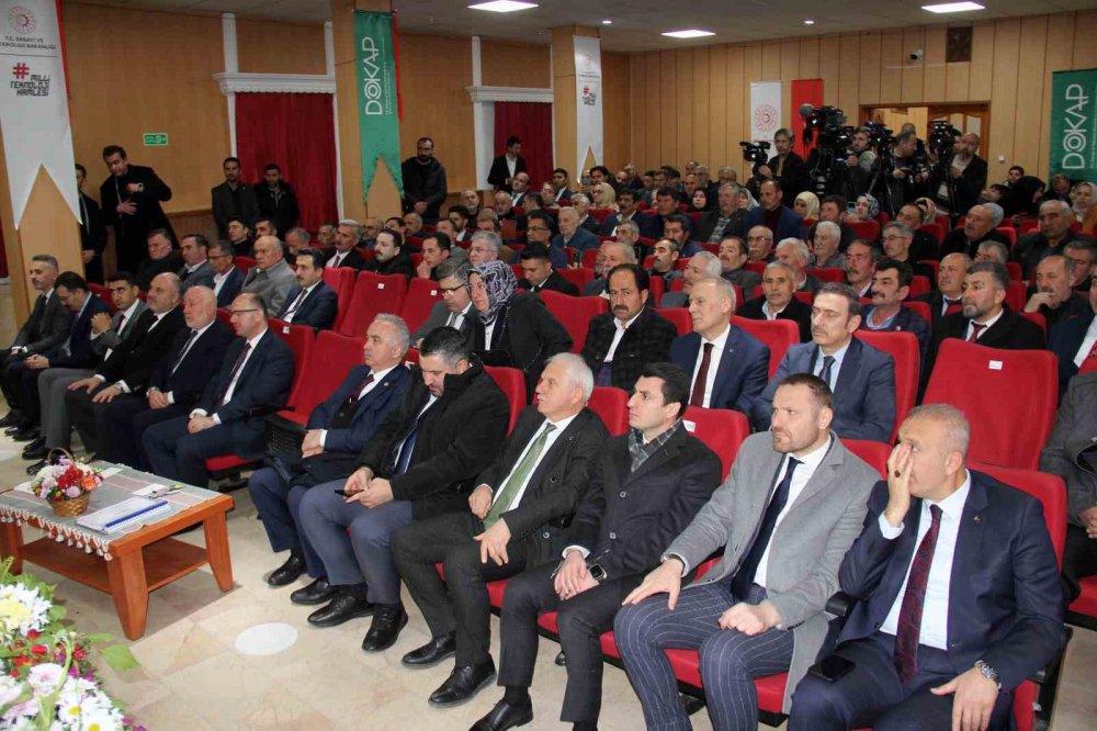 Sanayi Ve Teknoloji Bakanı Kacır: “dokap Bölge Kalkınma İdaresi İle Şebinkarahisar’da Gerçekleşecek 7 Projeye 20 Milyon Lira Destek Sağlıyoruz”