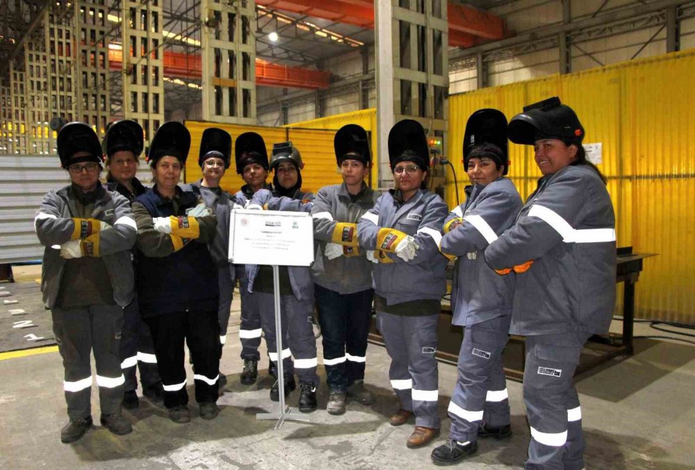 Oka Desteğiyle Kadınlar Kaynakçılık Mesleğine De El Attı