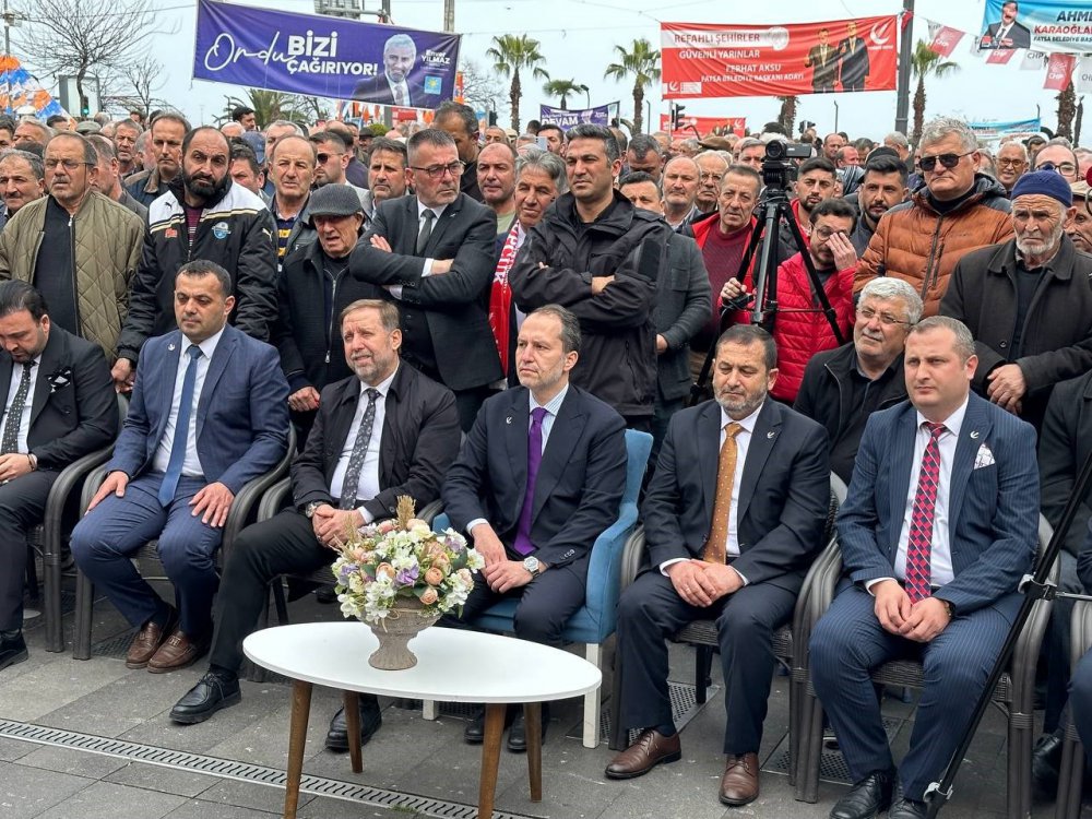 Fatih Erbakan Ordu'da : “paylaşımda Adalet, Milli Görüşün, Bizim İnancımızın En Temel Gereğidir, Düsturudur”