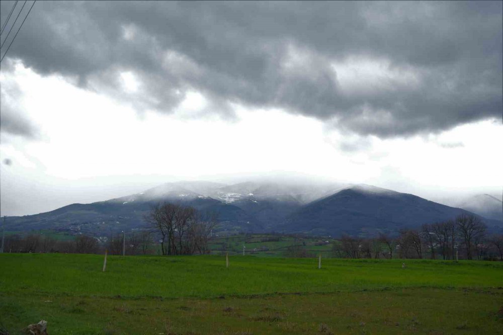 Samsun'da Mart Ayının Son Günlerinde Kar Sürprizi