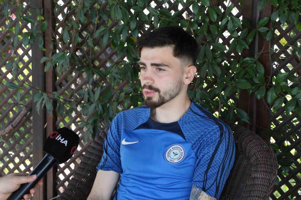 Ç.Rizespor'lu Muhammet Taha Şahin: "her Maç Bizim İçin Bir Final"