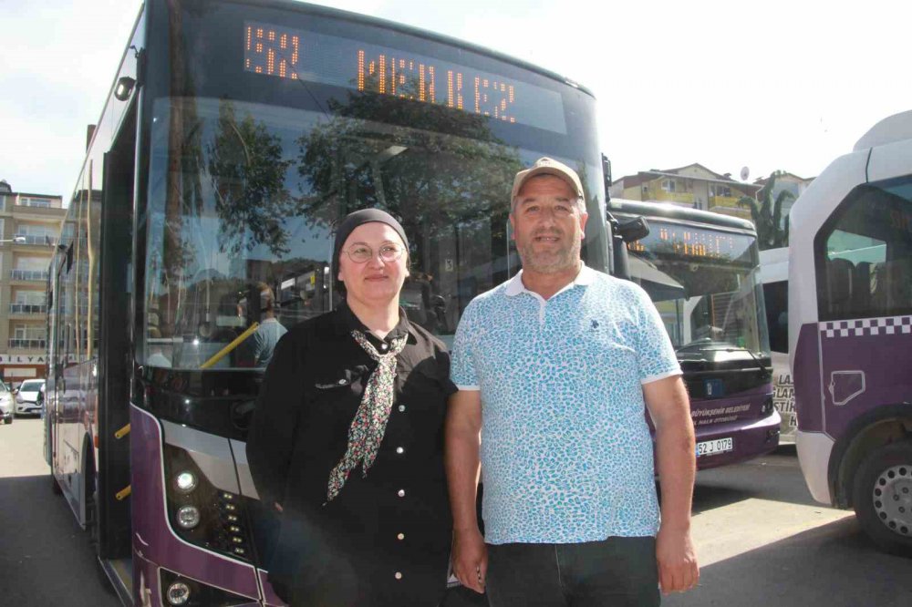 Ordu'da 70 Kişilik Otobüsün Ayşegül Kaptanı
