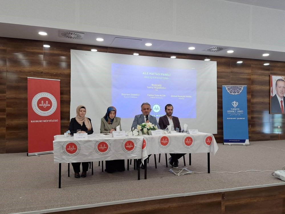 Bayburt'ta Ailelere Aile İçi Etkili İletişimin Önemi Anlatıldı