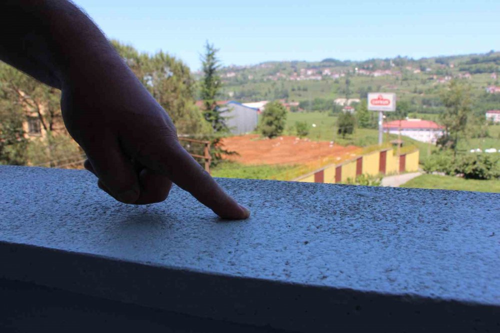 Of'taki çay fabrikası haklı bezdirdi , vatandaş toz silmekten bir hal oldu