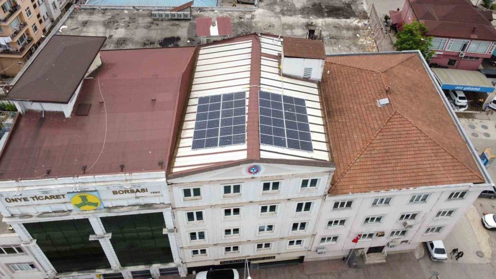 Ordu Ütso, Kendi Enerjisini Güneşten Üretiyor