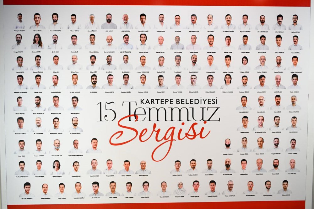 Kartepe’de "15 Temmuz Zamanı Durduran Gece Sergisi"