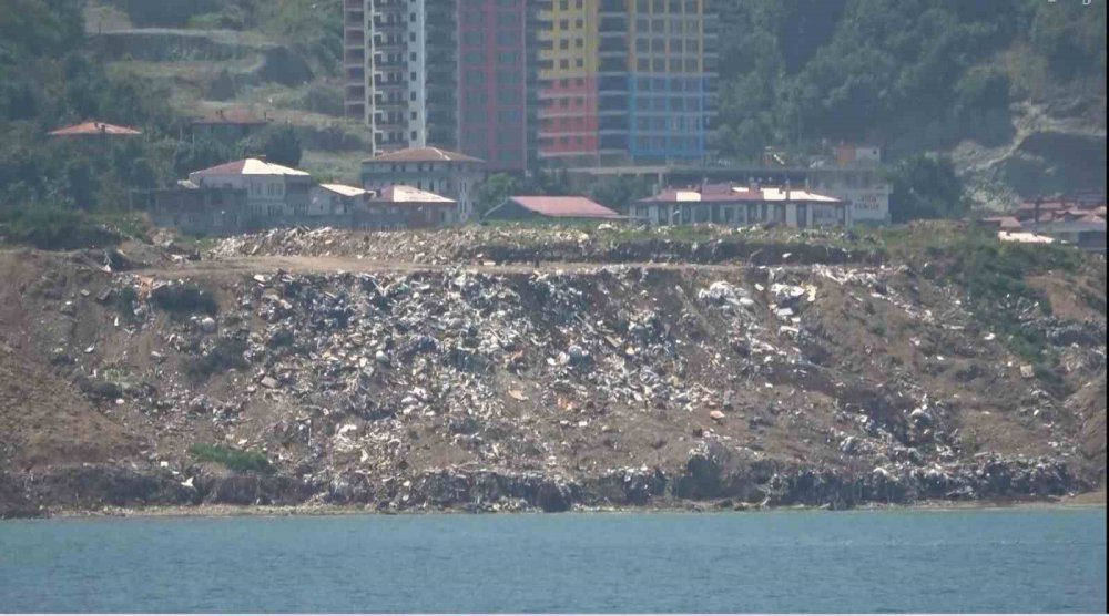 Karadeniz'in tek adası çöp manzarasıyla uğraşıyor