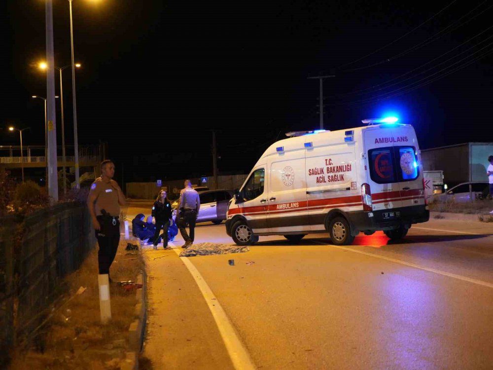 Kastamonu’da Yolun Karşısına Geçerken Otomobilin Çarptığı Yaya Öldü