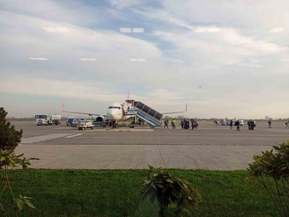 Samsun-çarşamba Havalimanından İlk 7 Ayda 829 Binden Fazla Yolcu Uçtu