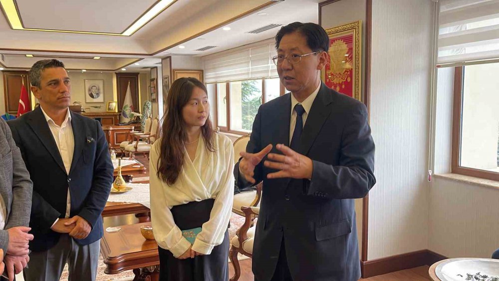 Çin Halk Cumhuriyeti Ankara Büyükelçisi Liu Rize'de , Rize Çayına Hayran Kaldı
