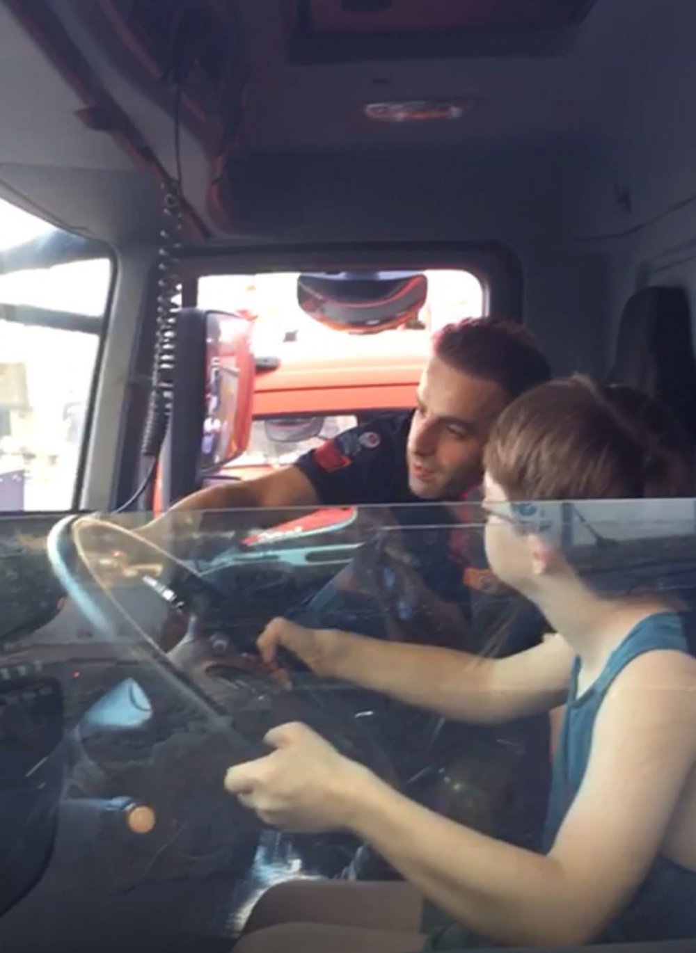 Akçabbat'ta İtfaiyeden ’özel’ Murat İçin ’özel’ Tatbikat