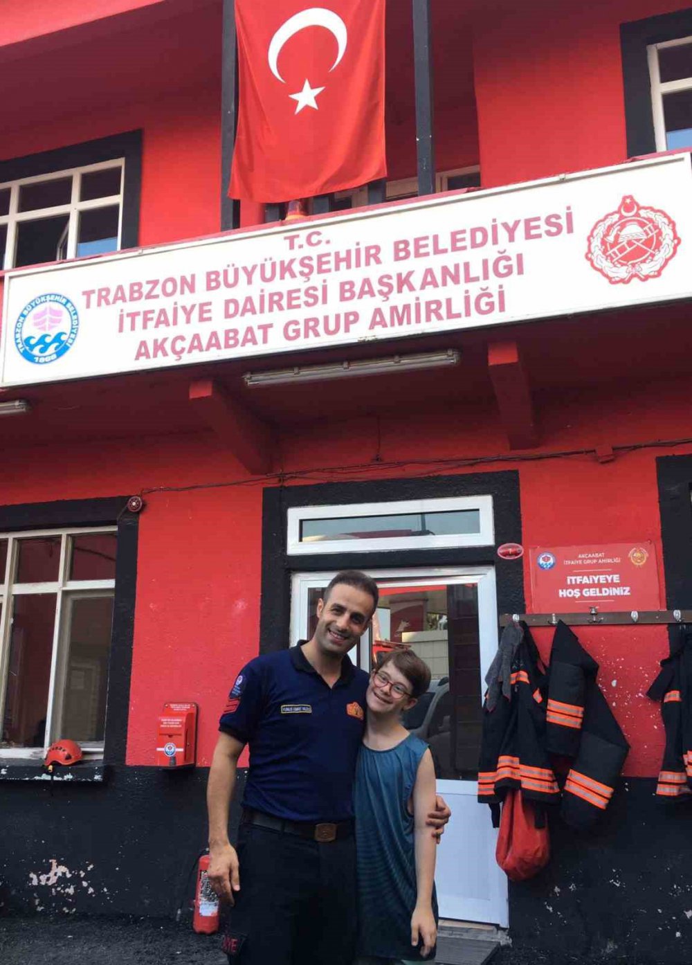 Akçabbat'ta İtfaiyeden ’özel’ Murat İçin ’özel’ Tatbikat