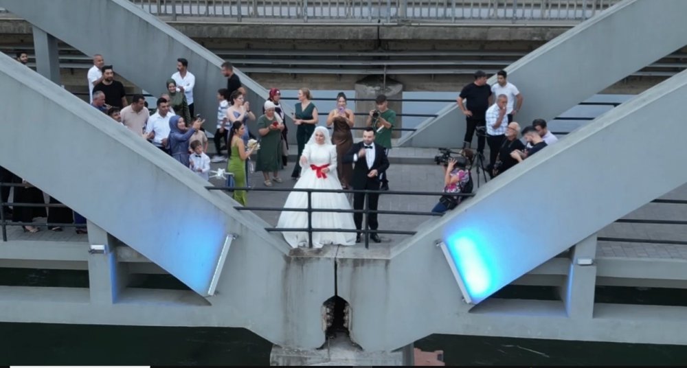 Samsun'da Bu Köprüden Geçmeyen Gelin Salona Gitmiyor