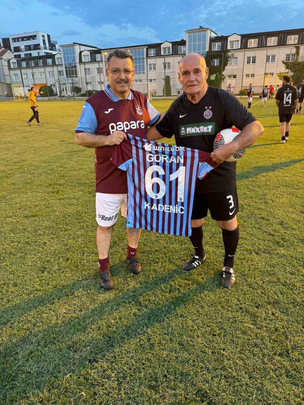 Trabzon Ve Partizan Jesic İçin Sahaya Çıktı