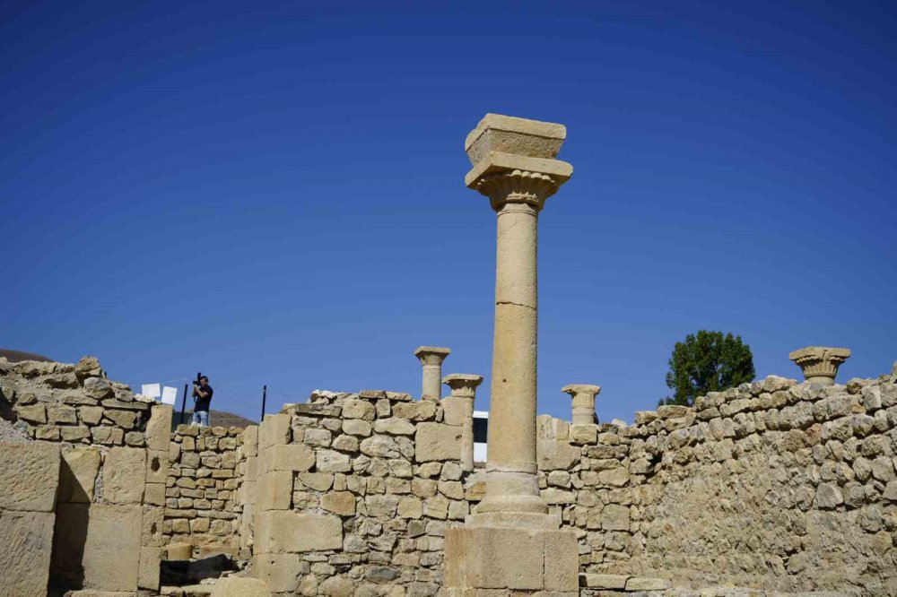 Dünyaca Ünlü Arkeologlar Satala Antik Kenti’ndeki Kazıları Yerinde İnceledi
